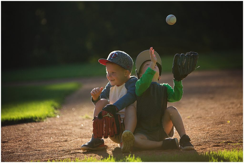 Edina Baseball Family Photography