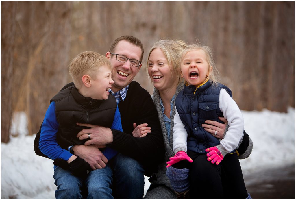 Minneapolis Winter Family Photography