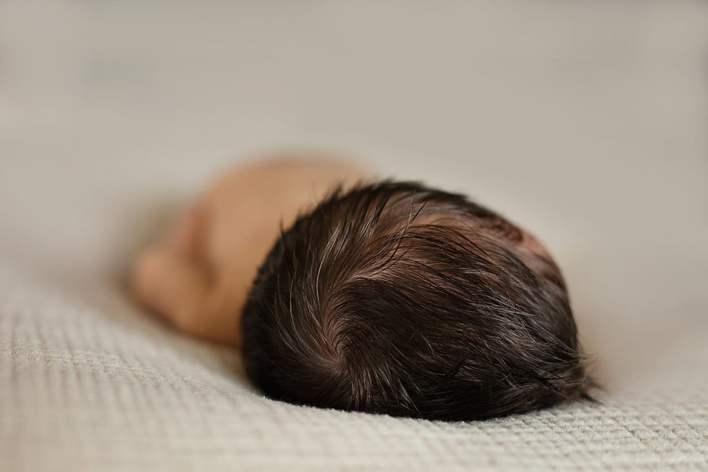 Newborn baby hair
