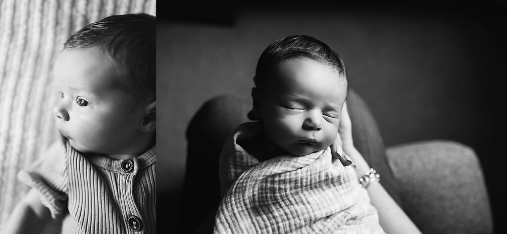 Newborn boy session with Edina Photographer